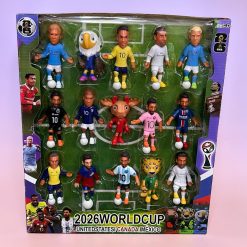 ZESTAW FIGURKI PIŁKARSKIEJ WORLD CUP 15PCS.