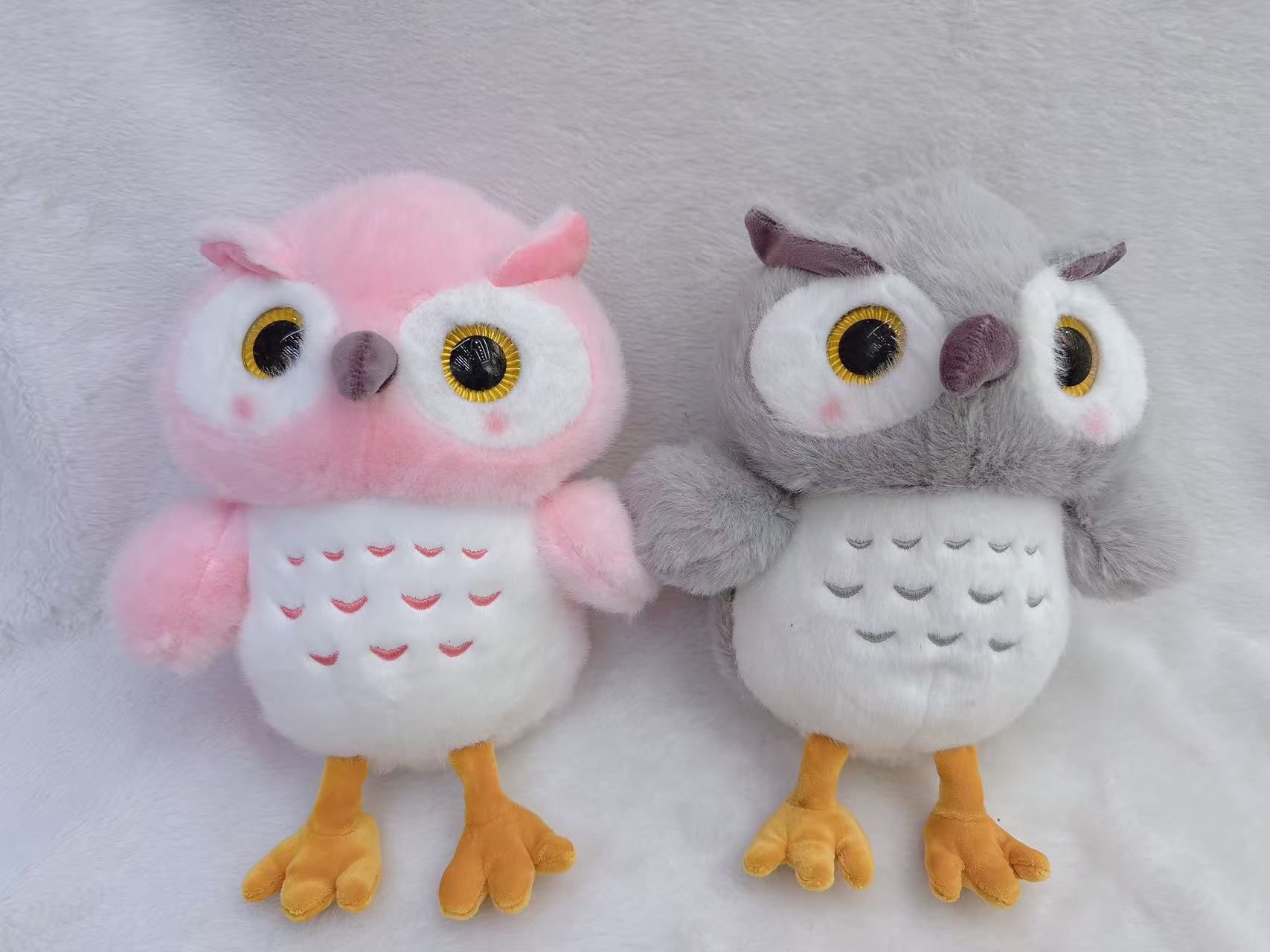 MASKOTKA PLUSZAK SOWA DLA DZIECI 25CM.