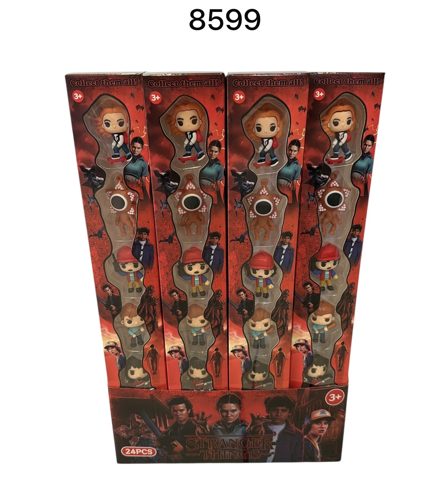 ZESTAW FIGURKI STRANGER THINGS.