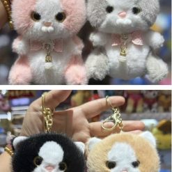 BRELOK MASKOTKA KOTEK DO KLUCZY.