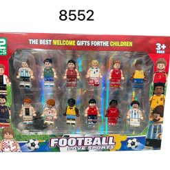 ZESTAW FIGURKI PIŁKARSKIEJ 12 SZTUK.