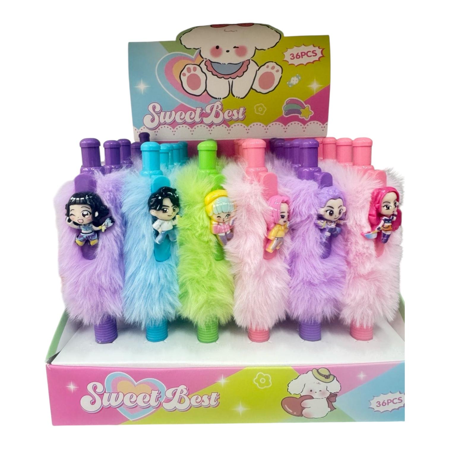 DŁUGOPISY K-POP DEMON HUNTERS DLA DZIECI.