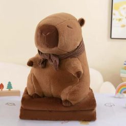 MASKOTKA KAPIBARA 40CM Z KOCYKIEM 3W1.