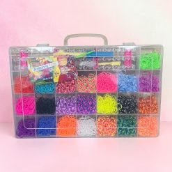 ZESTAW GUMEK DO ROBIENIA BRANSOLETEK DLA DZIECI.