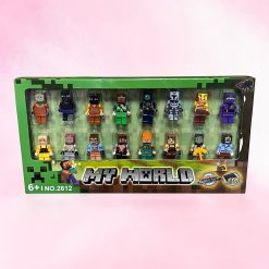 ZESTAW FIGURKI MY WORLD 16 SZTUK.