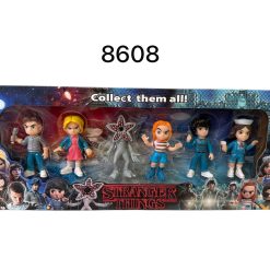 ZESTAW FIGURKI STRANGER THINGS 6PCS.