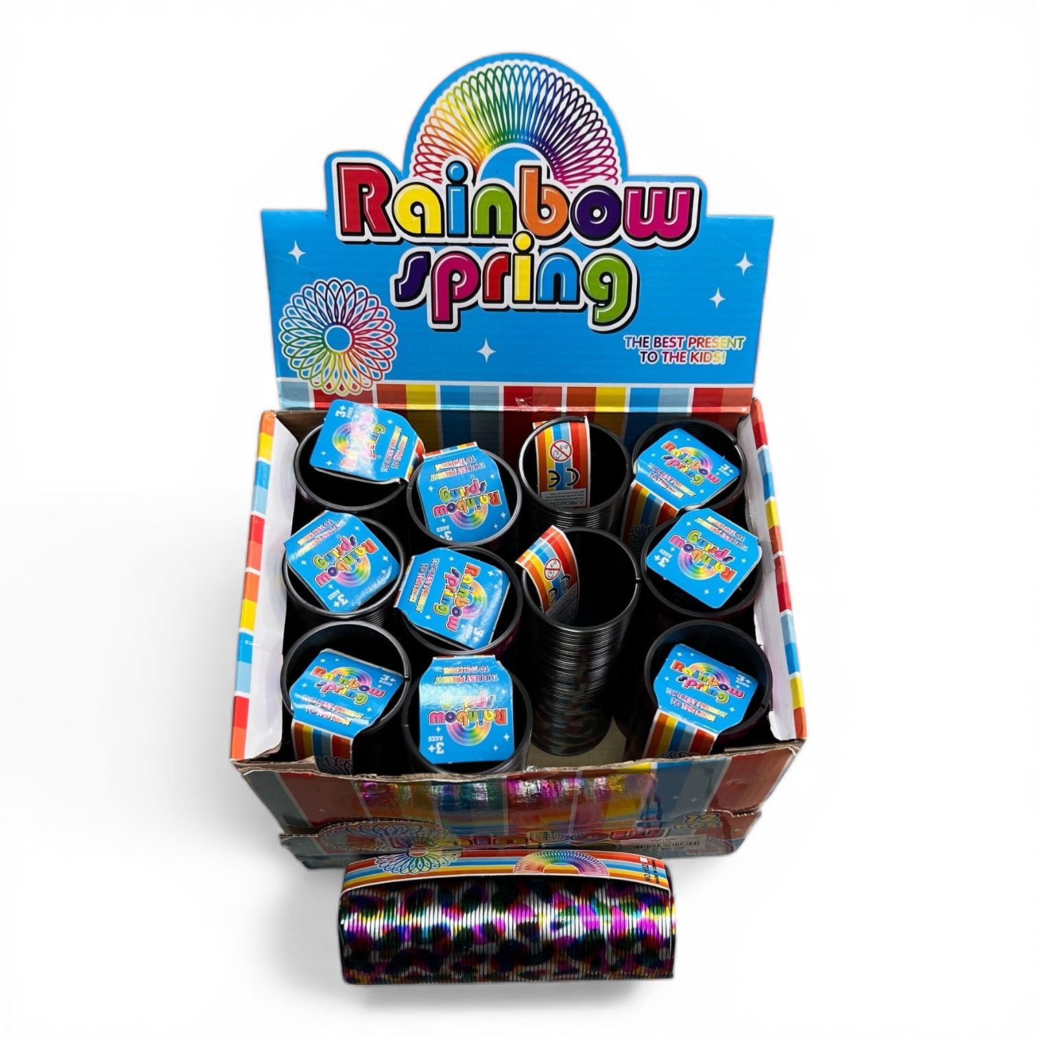 SPRĘŻYNKA MAGICZNA 15CM GRA DLA DZIECI.