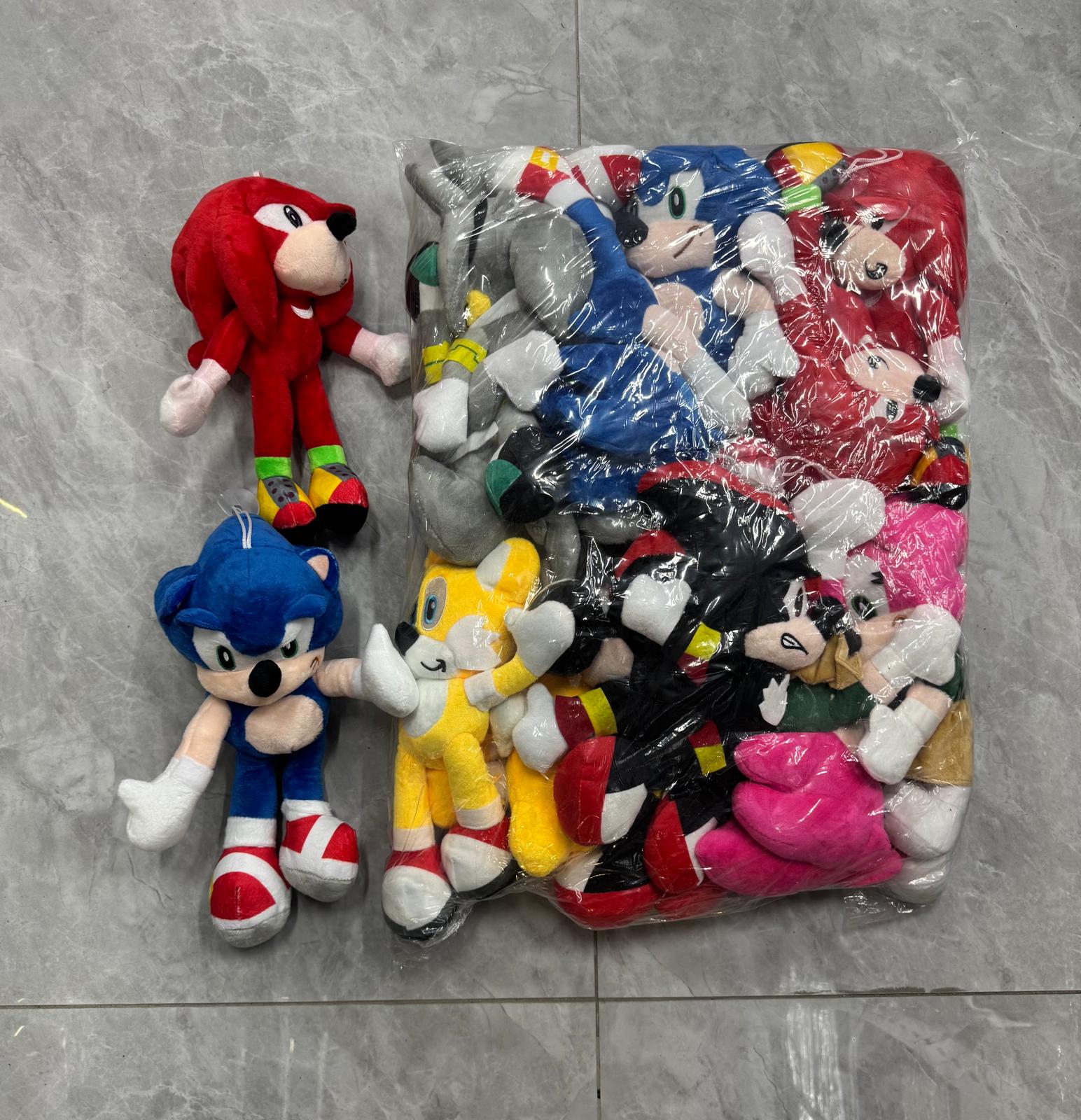 MASKOTKA PLUSZAK SONIC DLA DZIECI 25CM.