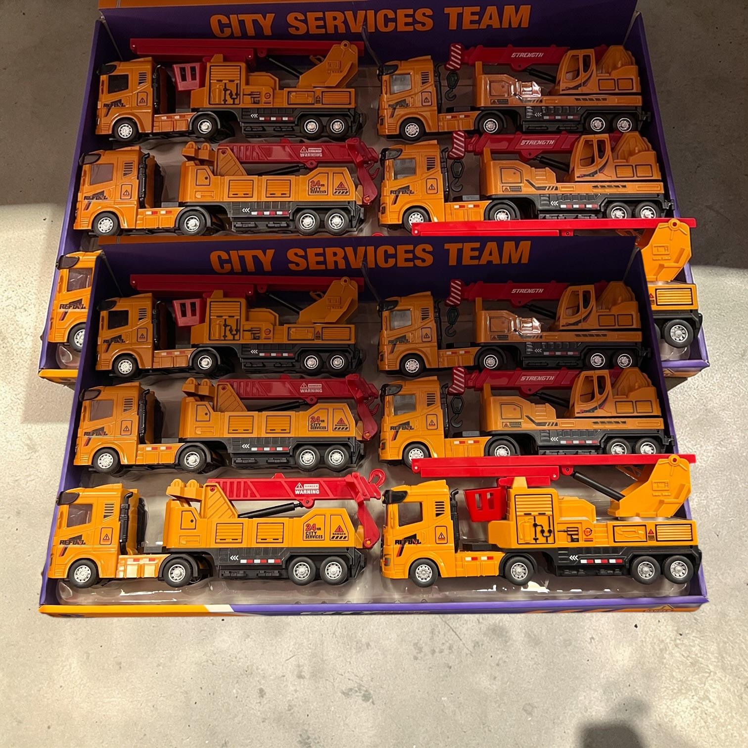 CIĘŻARÓWKA AUTO POJAZDY MASZYNY BUDOWLANE ŚWIATŁO DŻWIĘK.