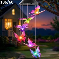 MOTYLKI SOLARNE DO OGRODOWE.