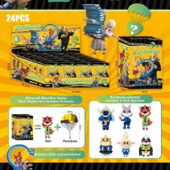 FIGURKI i SPADOCHRON ZOOTOPIA DLA DZIECI.