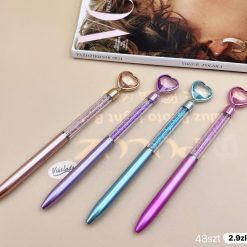 DŁUGOPISY SERCE ELEGANCKIE DO PISANIA.