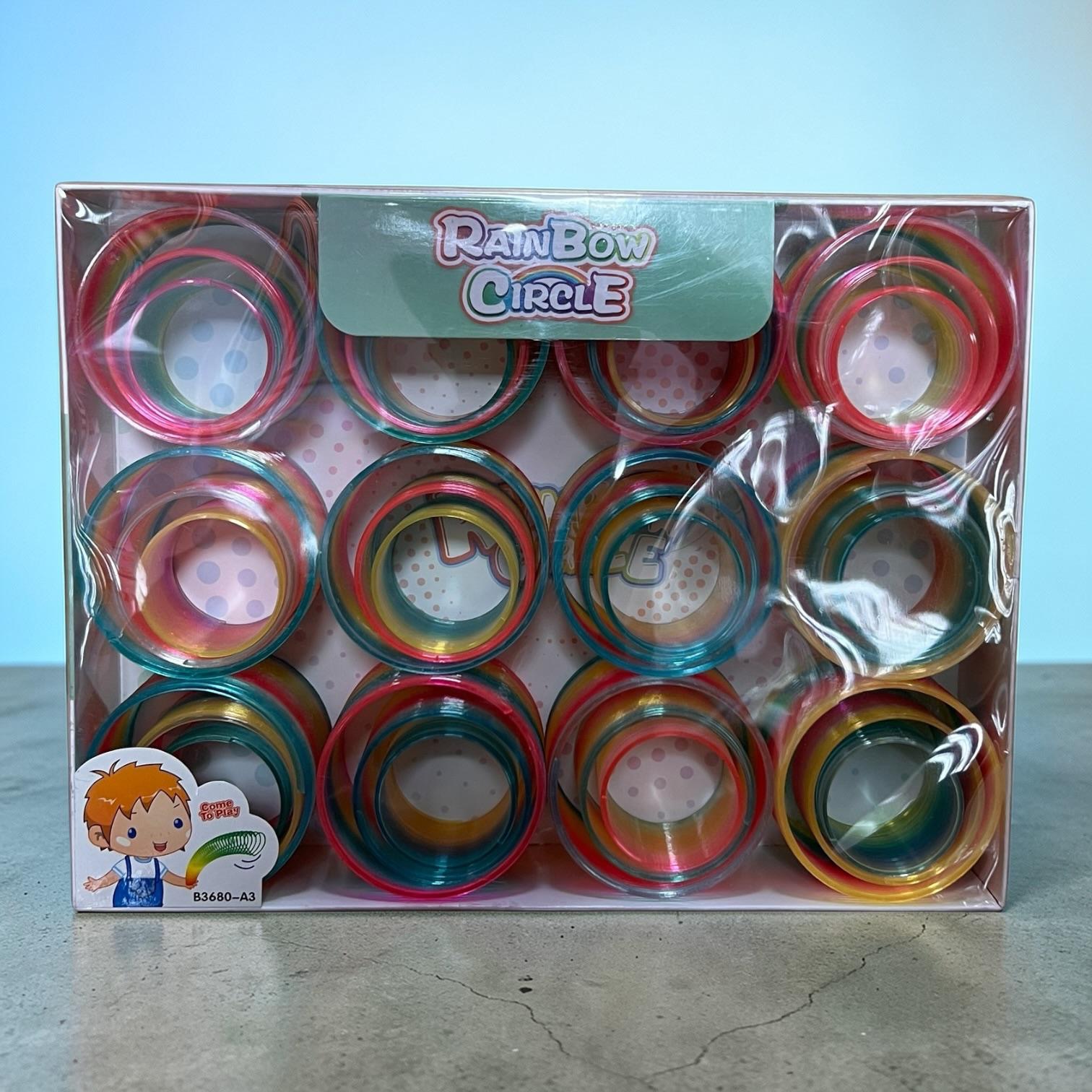 SPRĘŻYNKA KOLOROWA MAGICZNA 3W1 GRA DLA DZIECI 6CM.