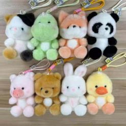 BRELOK MASKOTKA PLUSZAK CUTE DO KLUCZY.