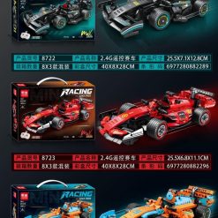 KLOCKI SAMOCHÓD RC AUTO SPORTOWE  ZDALNIE STEROWANE 313 EL.