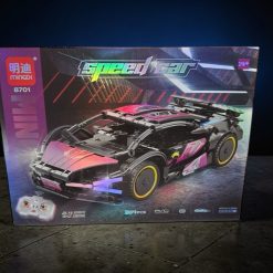 KLOCKI KONSTRUKCYJNE SPORTOWY AUTO ZDALNIE STEROWANY PILOTEM.