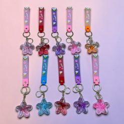 BRELOK KWIATEK CUTE DO KLUCZY.