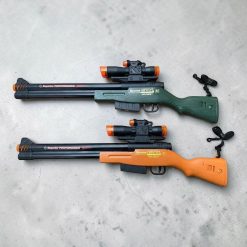 PISTOLET DLA DZIECI DŹWIĘKOWY ŚWIECĄCY NA BATERIE.