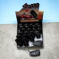 BRELOK PILOT SAMOCHODOWY LATARKA LED RAZI PRĄDEM 2W1.