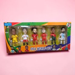 ZESTAW FIGURKI PIŁKARSKIEJ FIFA WORLD CUP 6PCS.