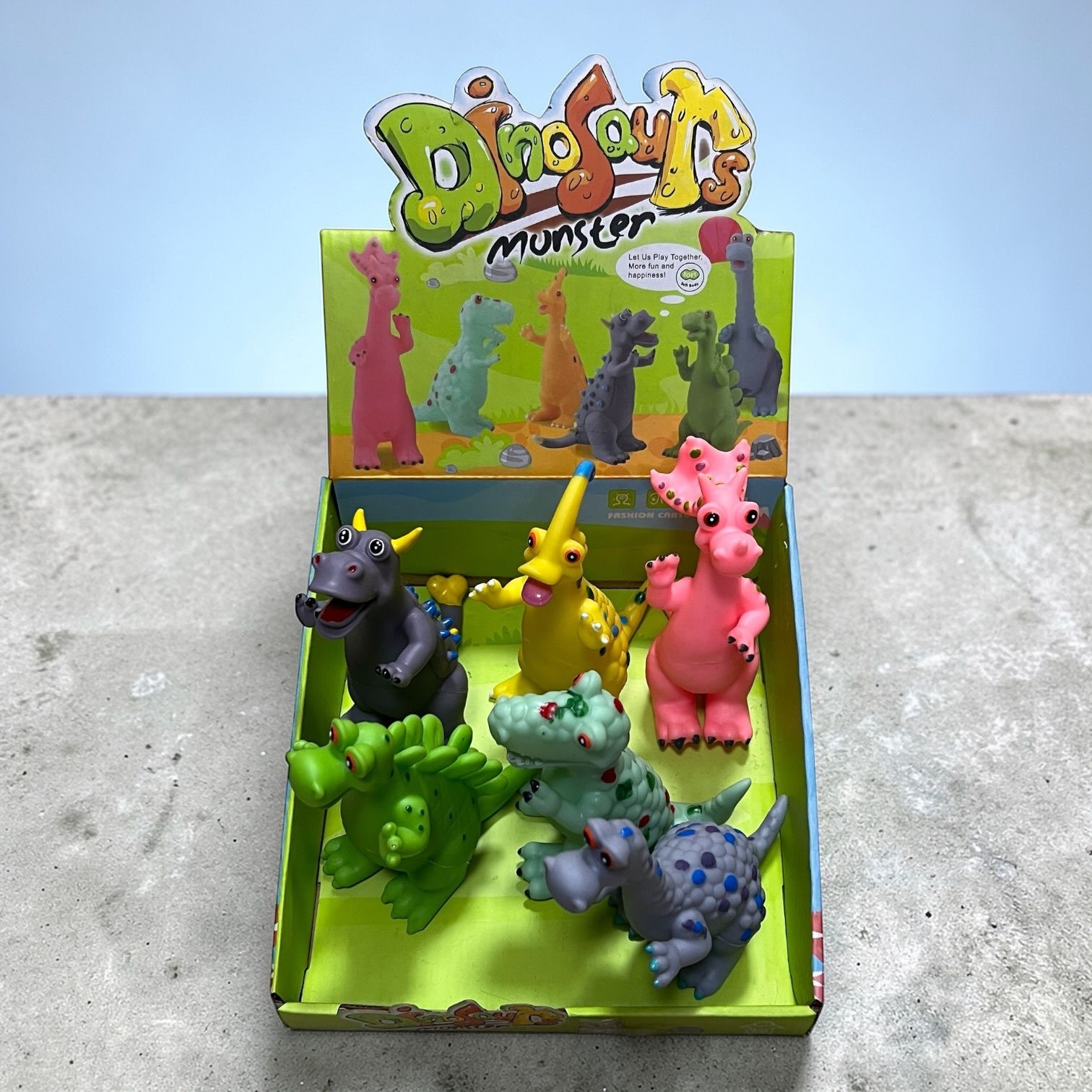 ZESTAW FIGURKI ZWIERZĄT GUMOWE DLA DZIECI.