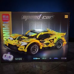 KLOCKI KONSTRUKCYJNE SPORTOWY AUTO ZDALNIE STEROWANY PILOTEM.