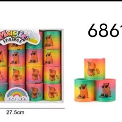 SPRĘŻYNKA KAPIBARA KOLOROWA MAGICZNA GRA DLA DZIECI.