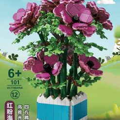 KLOCKI KONSTRUKCYJNE KWIATY BUKIET KWIATÓW.