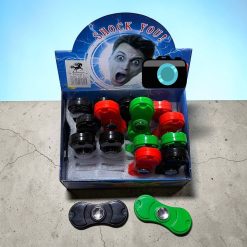 BRELOK SPINNER LATARKA LED RAZI PRĄDEM 2W1.