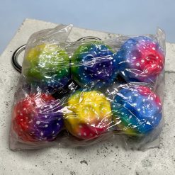 PIŁKA GUMOWA BOUNCY BALL 10CM DLA DZIECI.