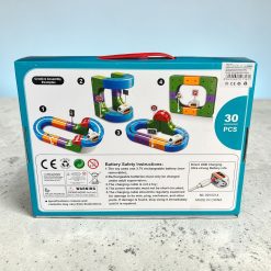 Alternative view of TOR ELEKTRYCZNY KOLEJKA KLOCKI MAGNETYCZNE POCIĄG ANTYGRAWITACYJNY 30 EL.