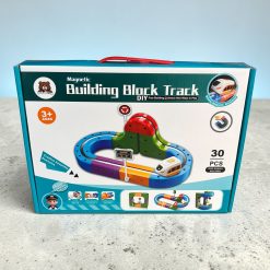 TOR ELEKTRYCZNY KOLEJKA KLOCKI MAGNETYCZNE POCIĄG ANTYGRAWITACYJNY 30 EL.