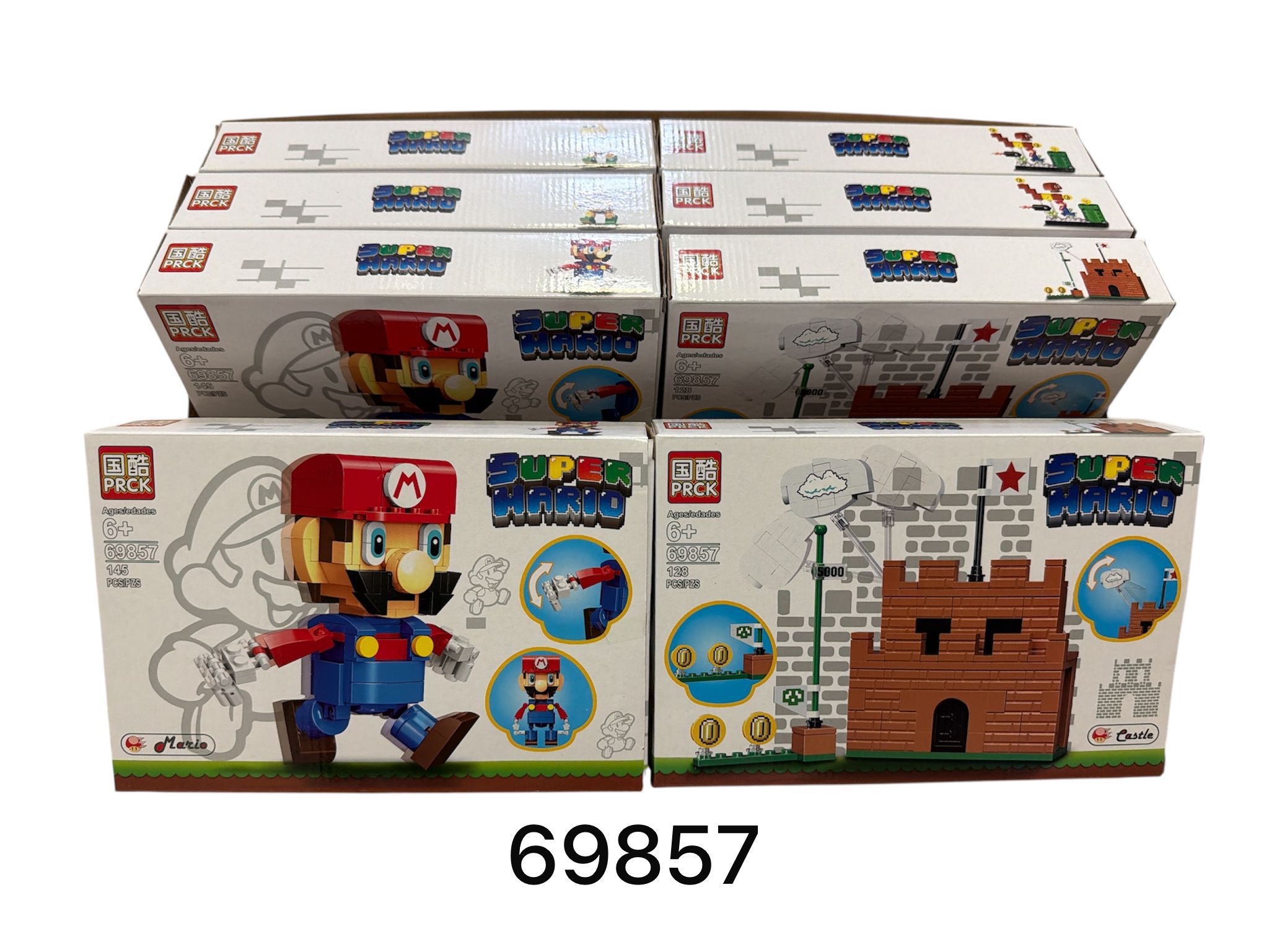 KLOCKI MARIO DLA DZIECI 145PCS.