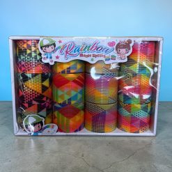 SPRĘŻYNKA KOLOROWA MAGICZNA GRA DLA DZIECI 6CM.