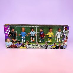 ZESTAW FIGURKI PIŁKARSKIEJ WORLD CUP 6PCS.