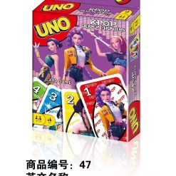 GRA KARTY UNO K-POP DEMON HUNTERS DLA DZIECI.