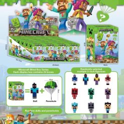 FIGURKI i SPADOCHRON MINECRAFT DLA DZIECI.