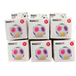 ZABAWKI MAGICZNY PIŁKI RAINBOW ANTYSTRESOWE DLA DZIECI.