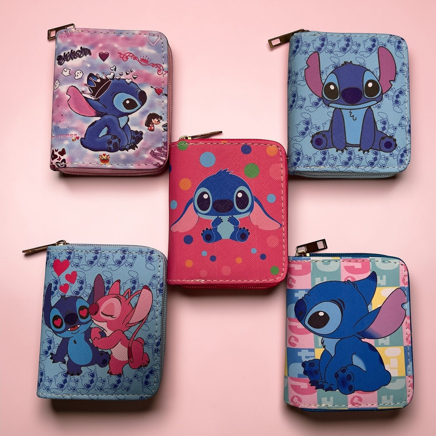 PORTFELE STITCH CUTE DLA DZIECI.