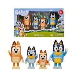 ZESTAW FIGURKI BLUEY 4 SZTUK.