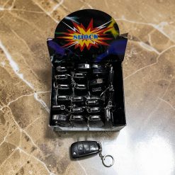 BRELOK PILOT SAMOCHODOWY LATARKA LED RAZI PRĄDEM 2W1.