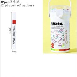 ZESTAW MARKER AKRYLOWE 12PCS COLOR.