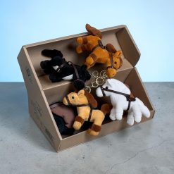 BRELOK MASKOTKA KONIE DO KLUCZY 20CM.