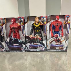 FIGURKI AVENGERS HEROS MAN MUZYKI DLA DZIECI.
