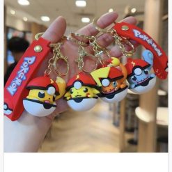 BRELOK FIGURKI GUMOWA POKEMON DO KLUCZY.