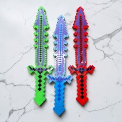 MIECZ ŚWIATŁEM I DŹWIĘKIEM ZABAWKA DLA DZIECI 60CM.