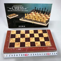 SZACHY DREWNIANE GRY LOGICZNE PLANSZOWE.