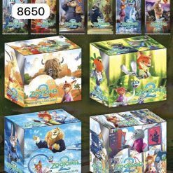 SASZETKI KARTY ZOOTOPIA 288 KART BOX 36 SASZETEK.
