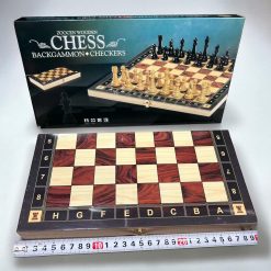 SZACHY DREWNIANE GRY LOGICZNE PLANSZOWE.