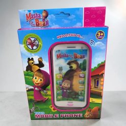 TELEFON Z DŹWIĘKIEM MASHA & BEAR DLA DZIECI.